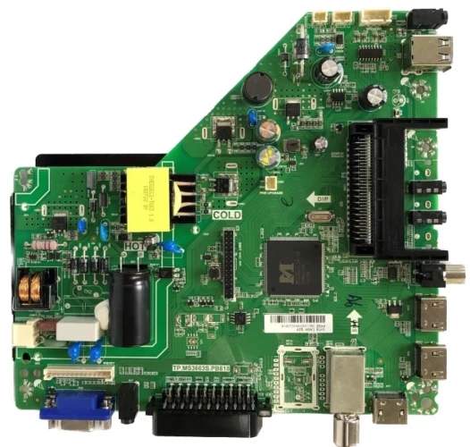 Материнская плата TP.MS3663S.PB818, для телевизора Polarine 32PL52TC