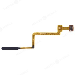 Шлейф для Xiaomi Mi 10T 5G (M2007J3SY) / Mi 10T Pro 5G (M2007J3SG) с комп. + сканер отпечатка пальца (серый)