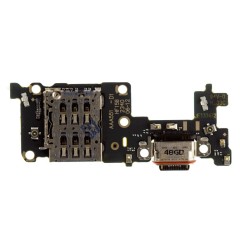Нижняя плата для OnePlus 12R (CPH2609) / Ace 3 (PJE110) с комп. + разъем зарядки + микрофон + разъем SIM