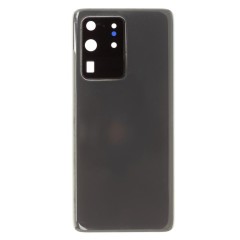 Задняя крышка для Samsung G988 Galaxy S20 Ultra (серый) (в сборе со стеклом камеры) (ORIG100)