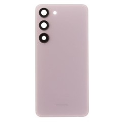 Задняя крышка для Samsung S911 Galaxy S23 (розовый) (в сборе со стеклом камеры) (ORIG100)