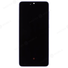 Дисплей для Samsung A336 Galaxy A33 5G + тачскрин (голубой) (в рамке) (ORIG100) (SP)