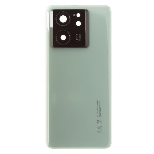 Задняя крышка для Xiaomi 13T Pro (23078PND5G) (зеленый) (в сборе со стеклом камеры) (ORIG100)