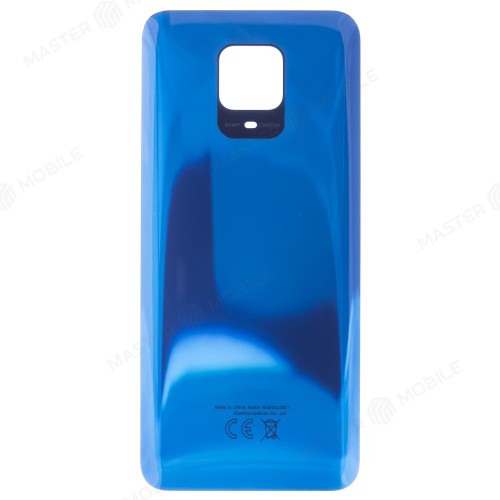Задняя крышка для Xiaomi Redmi Note 9 Pro (M2003J6B2G) / Redmi Note 9S (M2003J6A1G) / Redmi Note 9 Pro Max (синий)