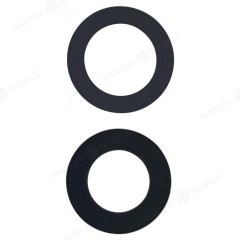 Стекло задней камеры для Apple iPhone 14 / iPhone 14 Plus (без рамки) (черный)