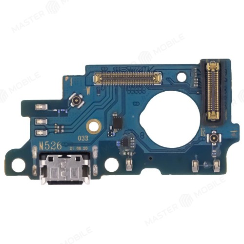 Нижняя плата для Samsung M526 Galaxy M52 5G с комп. + разъем зарядки + микрофон (ORIG100)