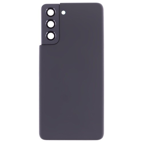 Задняя крышка для Samsung G991 Galaxy S21 (серый) (в сборе со стеклом камеры)