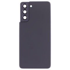 Задняя крышка для Samsung G991 Galaxy S21 (серый) (в сборе со стеклом камеры)