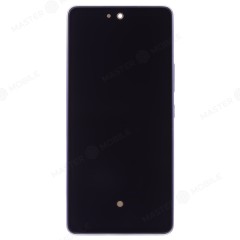 Дисплей для Samsung A536 Galaxy A53 5G + тачскрин (голубой) (в рамке) (ORIG100) (SP)