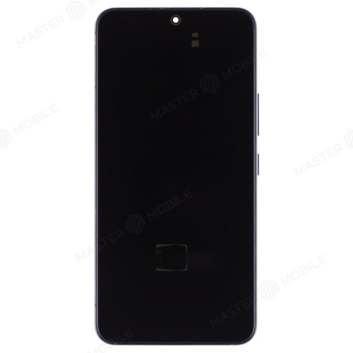 Дисплей для Samsung S901 Galaxy S22 + тачскрин (зеленый) (в рамке) (ORIG100) (возможен дефект ЛКП)