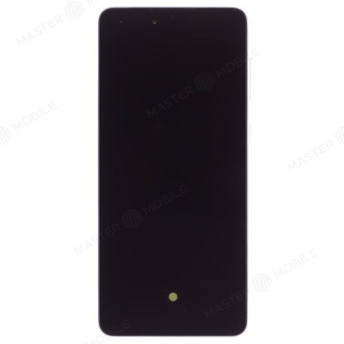 Дисплей для Samsung A336 Galaxy A33 5G + тачскрин (серебристый) (в рамке) (OLED) (Full Size)
