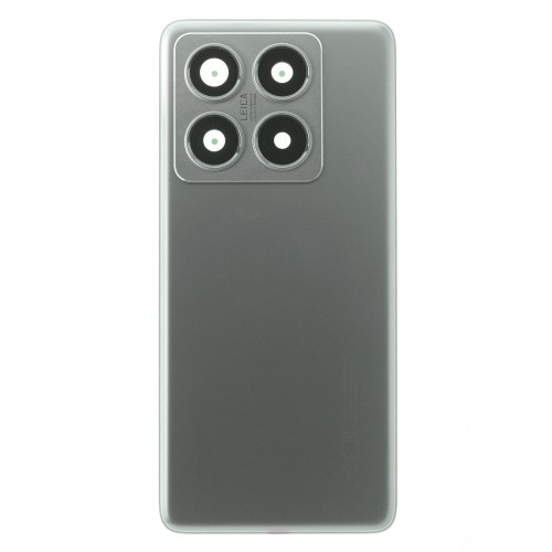 Задняя крышка для Xiaomi 14T Pro (MZB0HH9RU) (серый) (в сборе со стеклом камеры) (ORIG100)