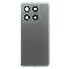 Задняя крышка для Xiaomi 14T Pro (MZB0HH9RU) (серый) (в сборе со стеклом камеры) (ORIG100)