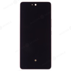 Дисплей для Samsung A536 Galaxy A53 5G + тачскрин (золотистый) (в рамке) (ORIG100) (SP)