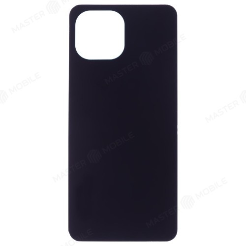 Задняя крышка для Xiaomi 11 Lite 5G NE (2109119DG) / Mi 11 Lite (M2101K9AG) / Mi 11 Lite 5G (M2101K9G) (черный)