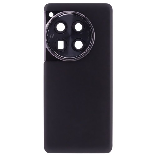 Задняя крышка для OnePlus 12 (PJD110) (черный) (в сборе со стеклом камеры)