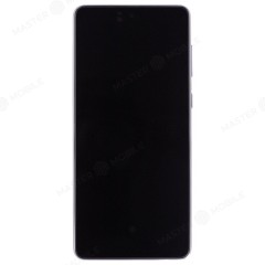 Дисплей для Samsung A736 Galaxy A73 5G + тачскрин (черный) (в рамке) (ORIG100) (SP)