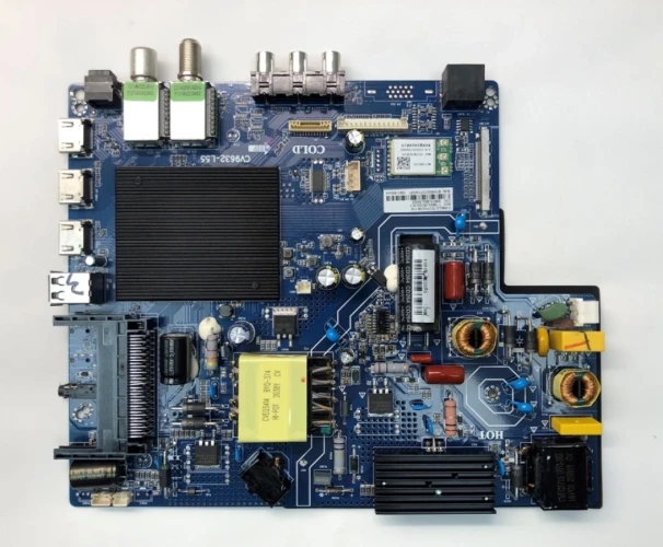 Материнская плата CV9632-L55, для телевизора Telefunken TF-LED58S06T2SU