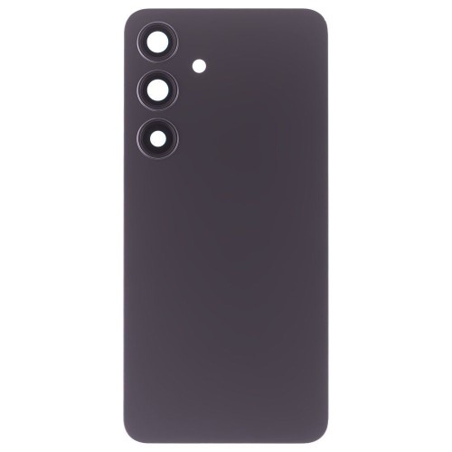 Задняя крышка для Samsung S921 Galaxy S24 (черный) (в сборе со стеклом камеры) (ORIG100)