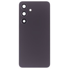 Задняя крышка для Samsung S921 Galaxy S24 (черный) (в сборе со стеклом камеры) (ORIG100)