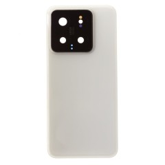 Задняя крышка для Xiaomi 14 (23127PN0CG) (белый) (в сборе со стеклом камеры) (ORIG100)