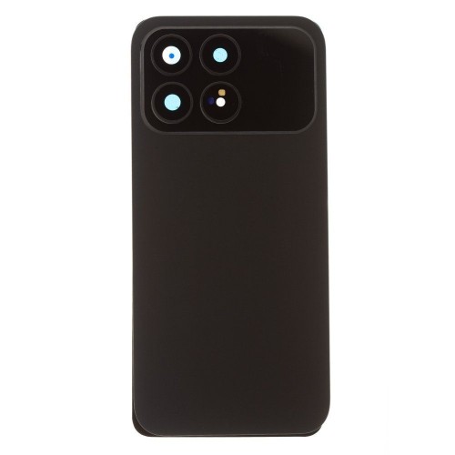 Задняя крышка для Xiaomi Poco F8 Pro (2510DPC44G) (черный) (в сборе со стеклом камеры)