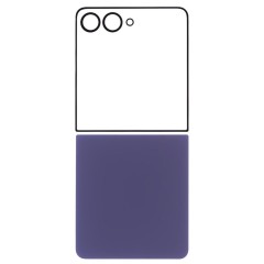 Задняя крышка для Samsung F766 Galaxy Z Flip 7 (синий) (комплект)