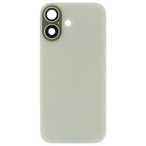 Задняя крышка для Apple iPhone 17 (SIM + eSIM) / iPhone 17 (eSIM) (зеленый) (в сборе со стеклом камеры) (Premium)