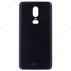 Задняя крышка для OnePlus 6 (черный глянец)