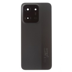 Задняя крышка для Xiaomi Poco C85 4G (25078PC3EG) (черный) (в сборе со стеклом камеры)