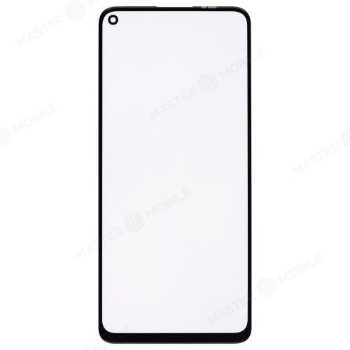 Стекло модуля для Huawei Honor 30S (CDY-NX9A) / Nova 7 SE (CDY-AN00) + OCA (черный)