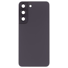 Задняя крышка для Samsung S901 Galaxy S22 (черный) (в сборе со стеклом камеры)