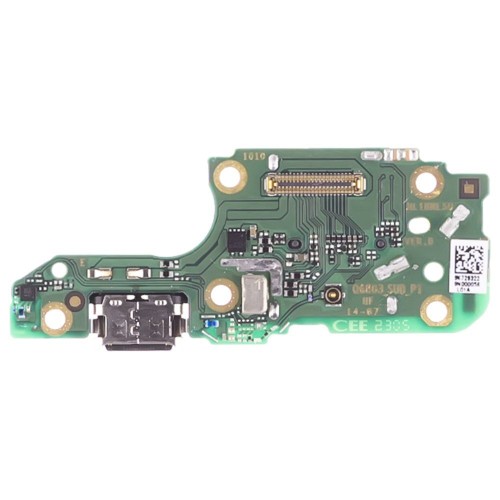Нижняя плата для Huawei Nova 10 SE (BNE-LX1) / Nova 12 SE (BNE-LX1) с комп. + разъем зарядки + микрофон + разъем SIM (ORIG100)