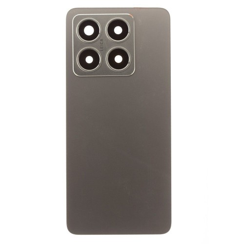 Задняя крышка для Xiaomi 14T (MZB0HU6RU) (серый) (в сборе со стеклом камеры) (ORIG100)