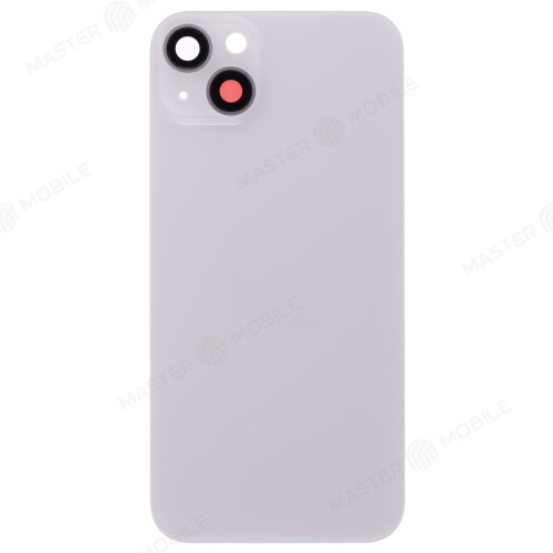 Задняя крышка для Apple iPhone 14 Plus (белый) (в сборе со стеклом камеры) (Premium)
