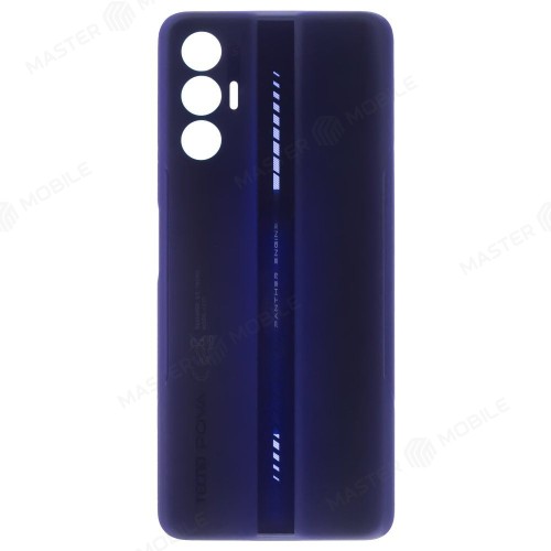 Задняя крышка для Tecno Pova 3 (LF7N) (синий)