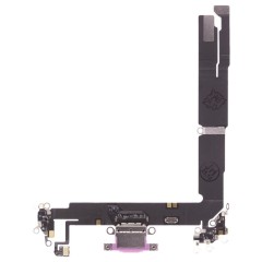 Шлейф для Apple iPhone 16 Plus с комп. + разъем зарядки + микрофон (розовый) (ORIG100)