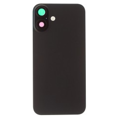 Задняя крышка для Apple iPhone 16 Plus (черный) (в сборе со стеклом камеры и шлейфом) (Premium)