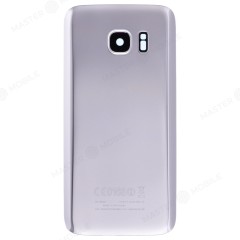 Задняя крышка для Samsung G930 Galaxy S7 (серебристый) (в сборе со стеклом камеры)