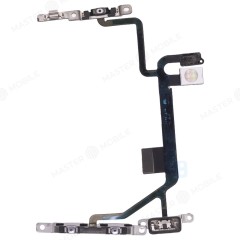 Шлейф для Apple iPhone 8 / iPhone SE 2020 / iPhone SE 2022 с комп. (на кнопку включения и кнопки громкости) + микрофон + вспышка (ORIG100)
