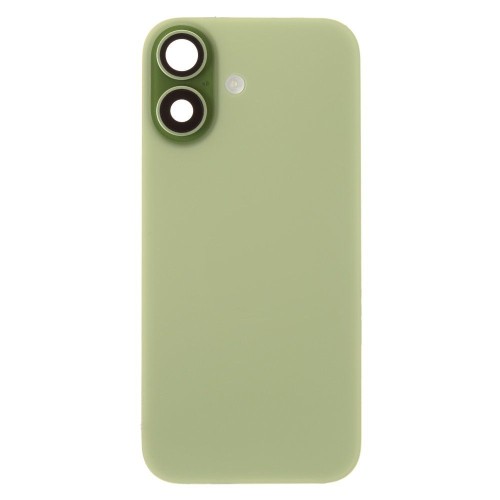 Задняя крышка для Apple iPhone 17 (SIM + eSIM) / iPhone 17 (eSIM) (зеленый) (в сборе) (ORIG100) (Снятый) (возможен дефект ЛКП)