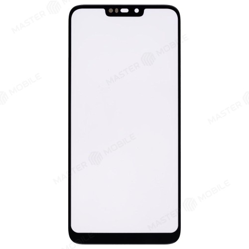 Стекло модуля для Huawei Honor 8C (BKK-AL10) + OCA (черный)