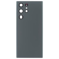 Задняя крышка для Samsung S908 Galaxy S22 Ultra (зеленый) (в сборе со стеклом камеры)