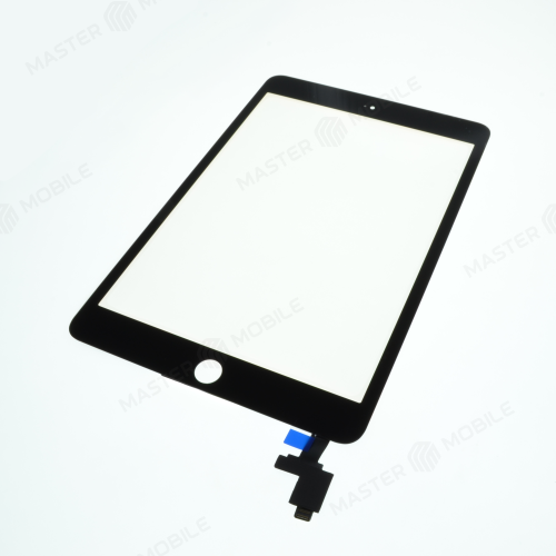 Тачскрин для Apple iPad mini 3 (A1599/A1600) + коннектор (черный)