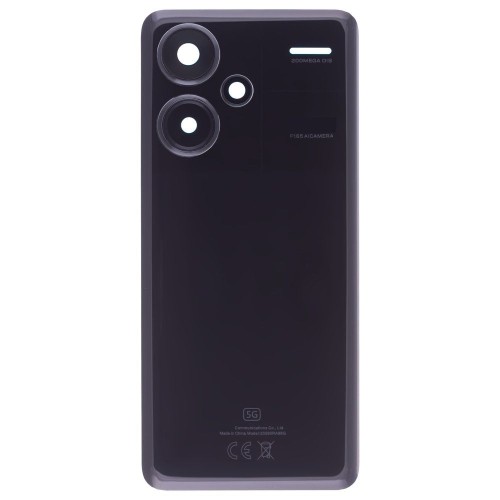 Задняя крышка для Xiaomi Redmi Note 13 Pro+ 5G (23090RA98C) (черный) (в сборе со стеклом камеры)