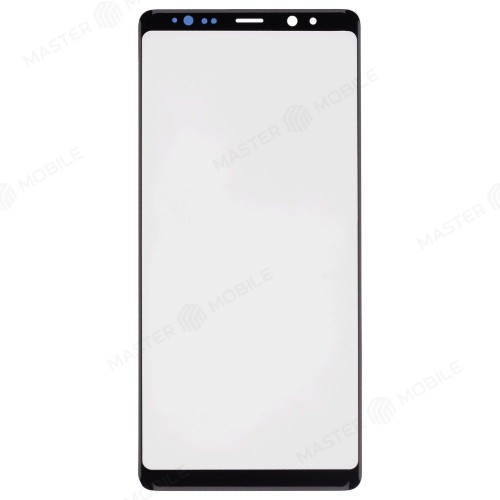 Стекло модуля для Samsung N950 Galaxy Note 8 + OCA (черный)