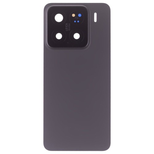 Задняя крышка для Xiaomi 15 (24129PN74G) (черный) (в сборе со стеклом камеры) (ORIG100)