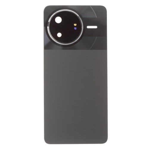 Задняя крышка для Xiaomi Poco F7 Pro (24117RK2CG) (черный) (в сборе со стеклом камеры) (ORIG100)
