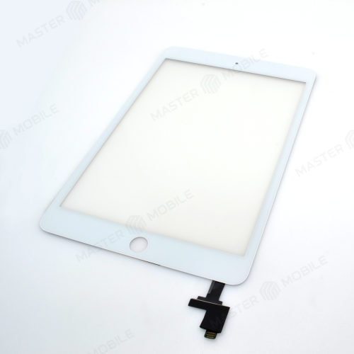 Тачскрин для Apple iPad mini 3 (A1599/A1600) + коннектор (белый)
