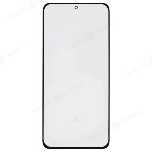 Стекло модуля для Xiaomi 12 (2201123G) / 12X (2112123AG) + OCA (черный)